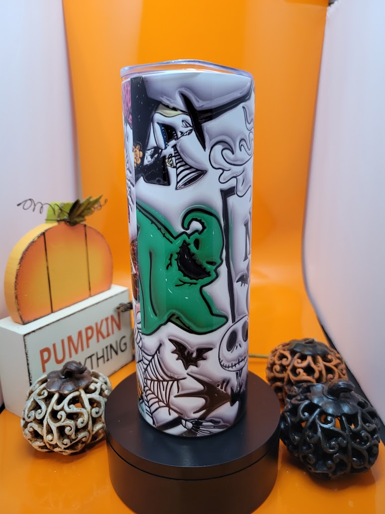 Nightmare before Christmas tumbler-20oz