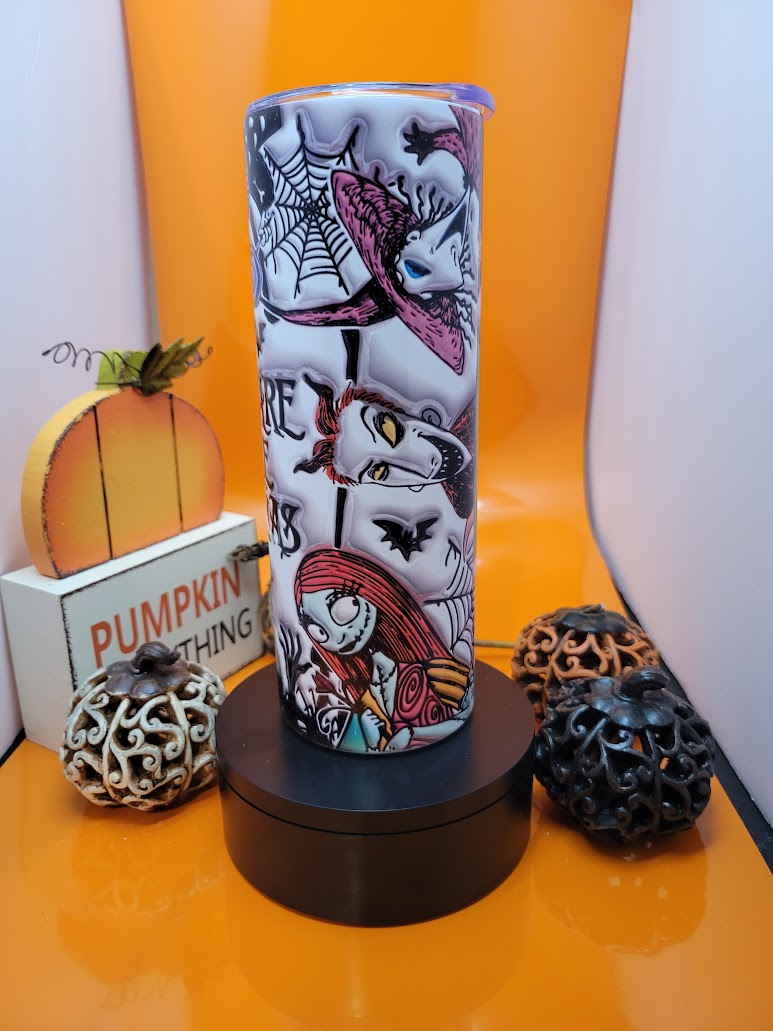Nightmare before Christmas tumbler-20oz