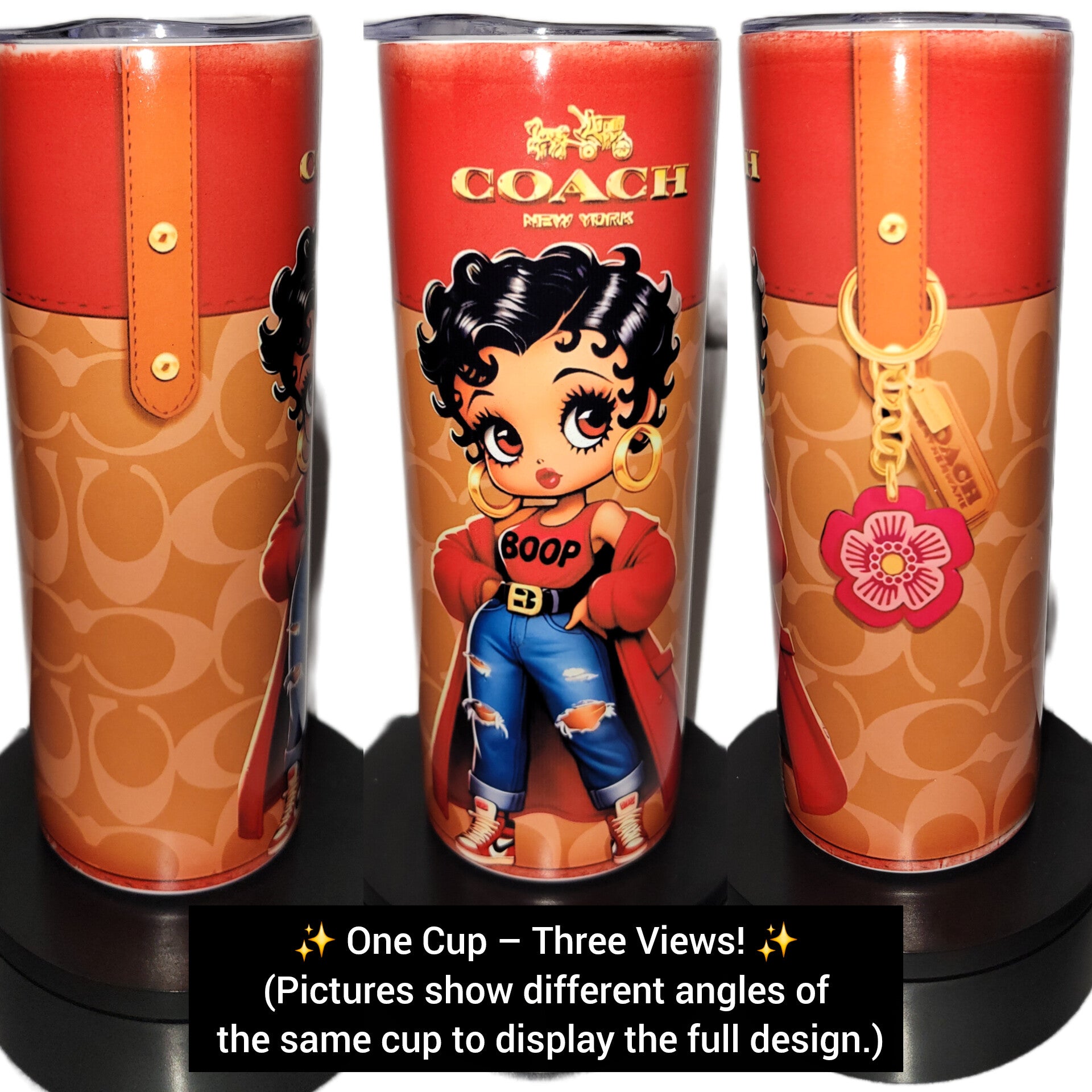 BETTY PURSE STYLE 20 OZ TUMBLER