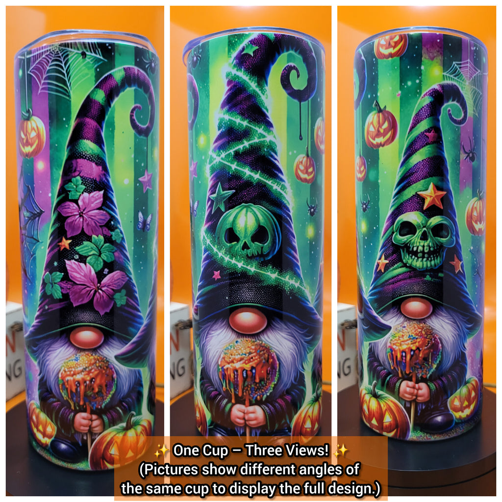 Halloween Gnome tumbler-20oz