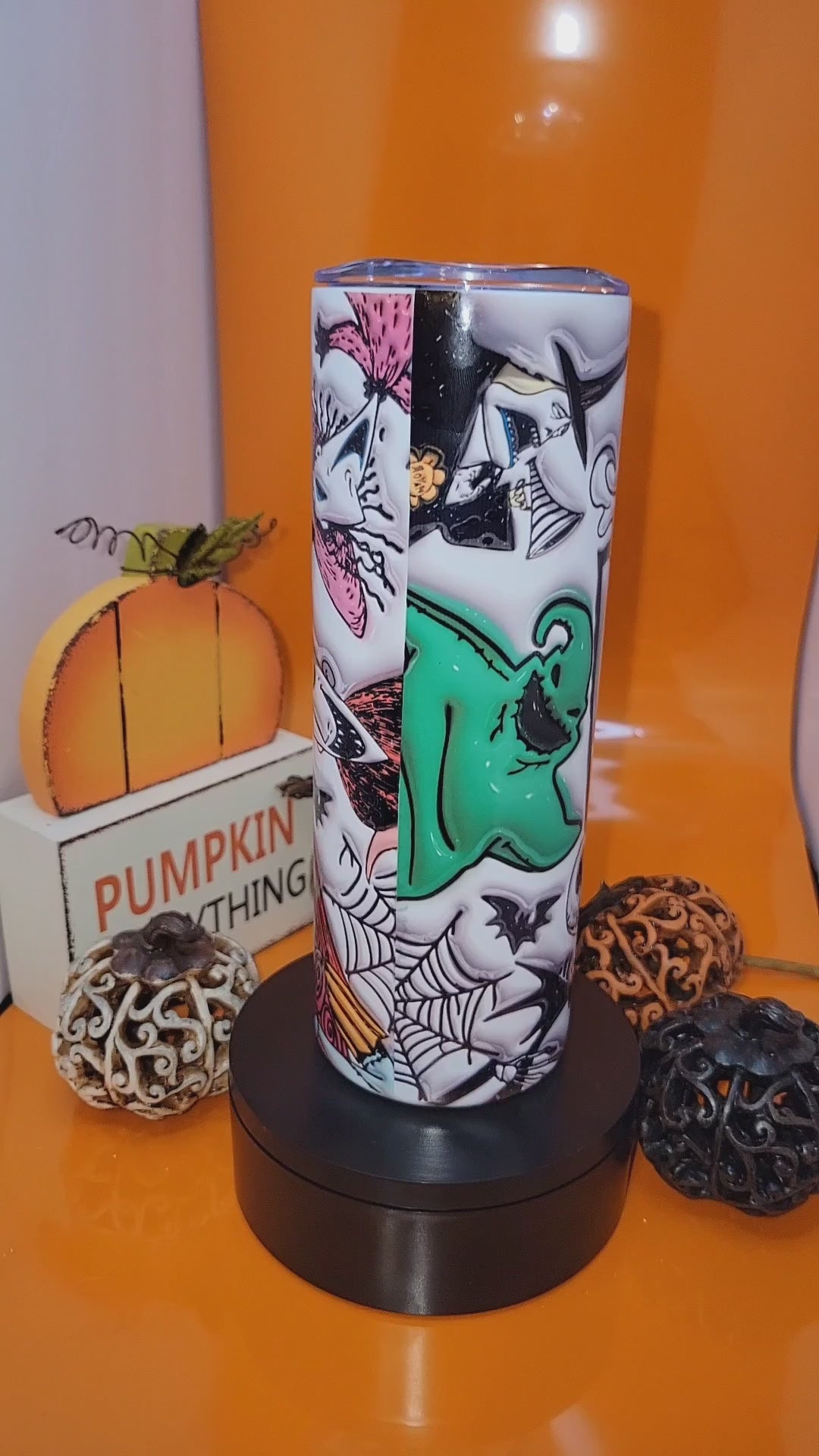 Nightmare before Christmas tumbler-20oz